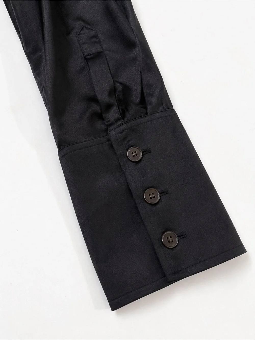 Banana Republic Muse Black 100% Silk Dress Size X Small - Picture 5 of 6